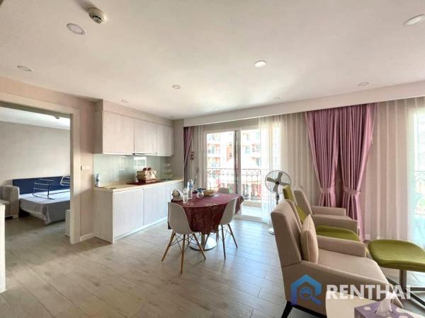 Resort style condo 2beds 2baths for sale special unit 105 sqm. Pool view