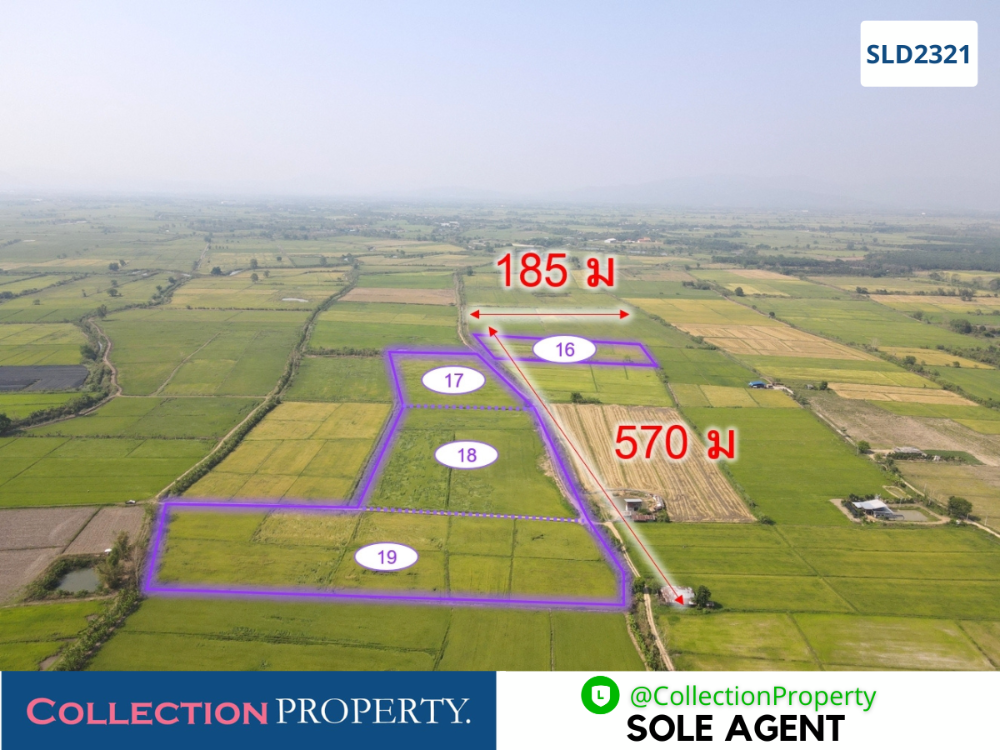 ☑️ Big plot of agricultural land with title deed in Chiangrai province, 50 rai ☑️ Big plot of agricultural land with title deed in Chiangrai province, 50 rai
