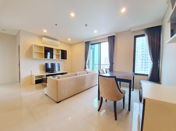 for rent Villa asoke 2 bed special deal 🌟🌈