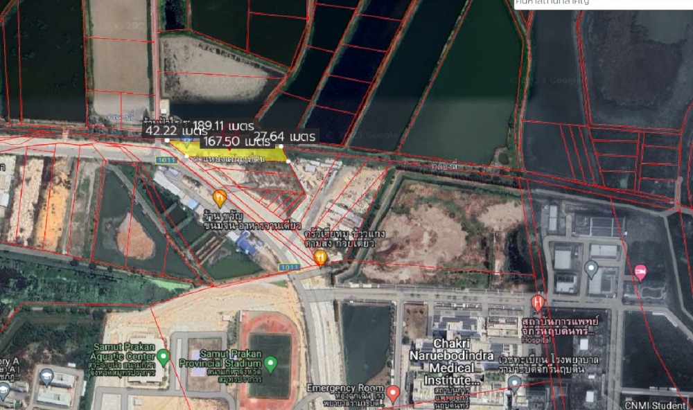 ขาย ที่ดิน 2 ไร่ครึ่ง ใกล้โรงพยาบาลรามาธิปดี บางพลี – รูปที่ 2