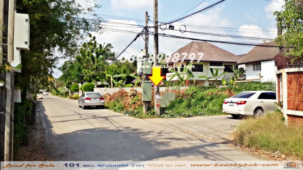 ขายที่ดิน พุทธมณฑล สาย 1 ตลิ่งชัน เนื้อที่ 101 ตร.วา แปลงมุม ใกล้ทางด่วน ทำเลสวย เดินทางสะดวก ขาย 85,000 บาท/ตร.วา – รูปที่ 3