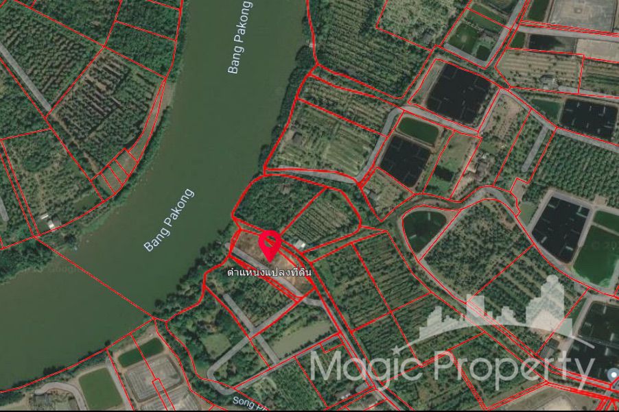 4 Rai and Half Riverfront Land For Sale in Bang Khla, Chachoengsao – รูปที่ 2