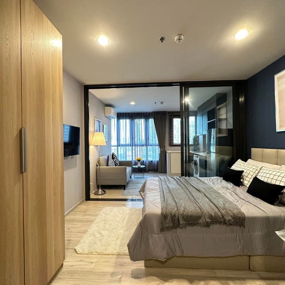 ให้เช่า XT ห้วยขวาง 1 Bed ห้องสวยมาก ชั้น 8 เฟอร์เครื่องใช้ไฟฟ้าครบครัน พร้อมอยู่ – รูปที่ 3