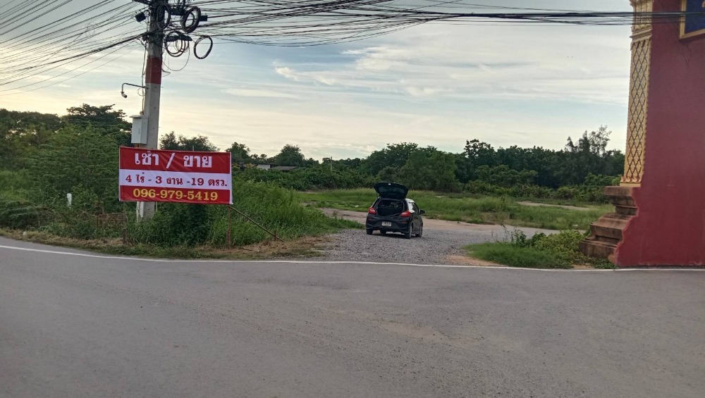 ขายที่ดิน ถมแล้ว เกือบ 5 ไร่ หน้าทางเข้าวัดประเวศ ฉะเชิงเทรา – รูปที่ 3
