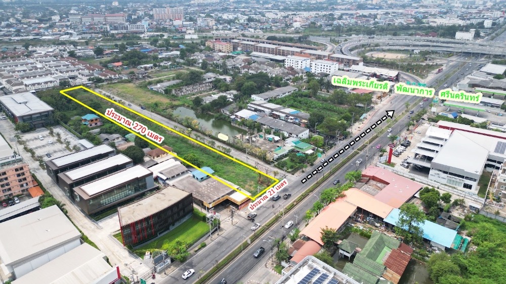 ขายที่ดินแปลงสวยติดถนนอ่อนนุช 74/3-1 ผังสีส้ม ราคาน่าลงทุนมาก (TFP-60015) – รูปที่ 3