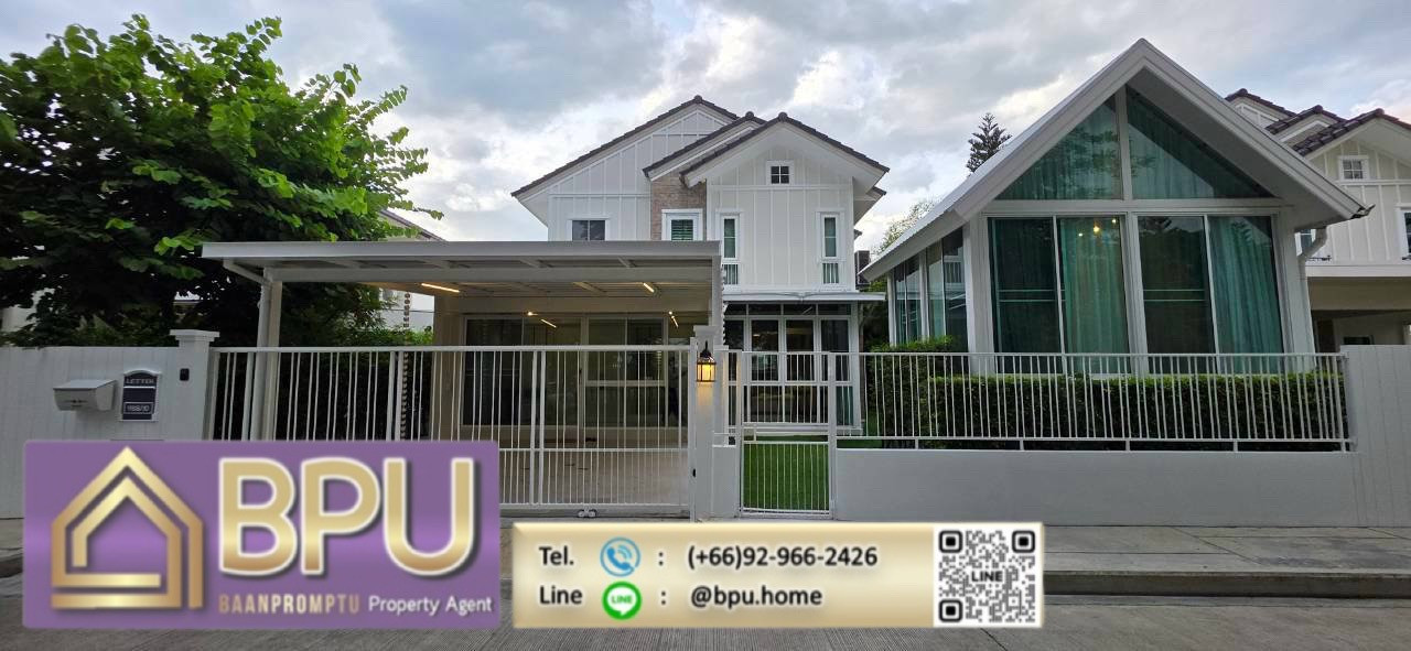 ** 4 Bedrooms Single House for Rent ** Villaggio 2 Srinakarin-Bangna near Mega Bangna
