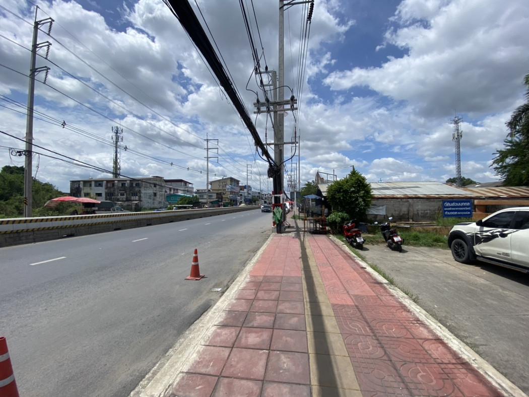 Land for sale on the main road, Sawai Pracharat Road., Lam Luk Ka Khlong 4, size 65 rai, near BTS – รูปที่ 2
