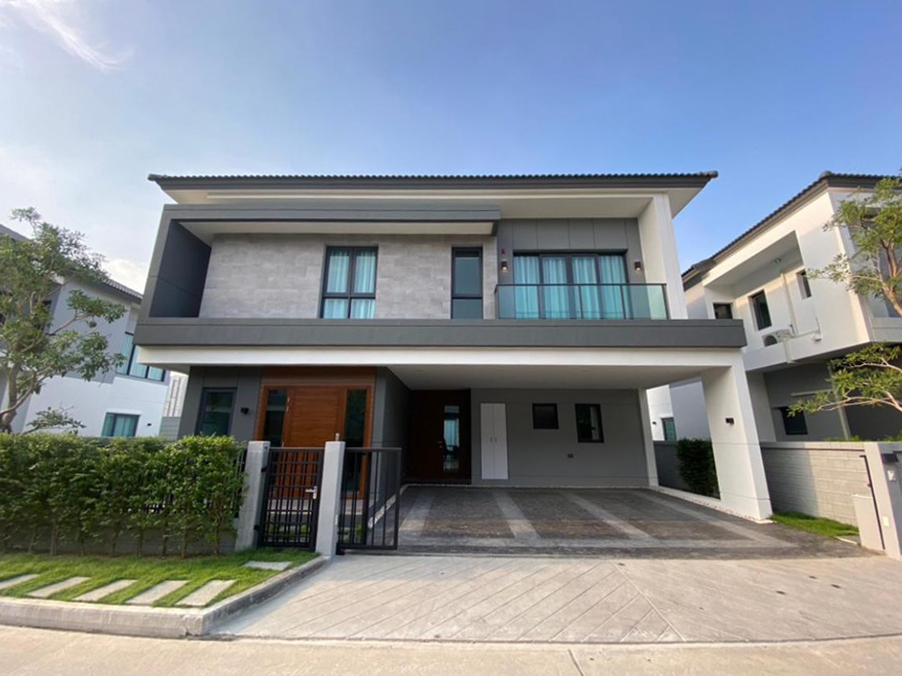 The City Bangna, luxury detached house Fully furnished and ready to move in. Close to the expressway and Mega Bangna, only 5 minutes.