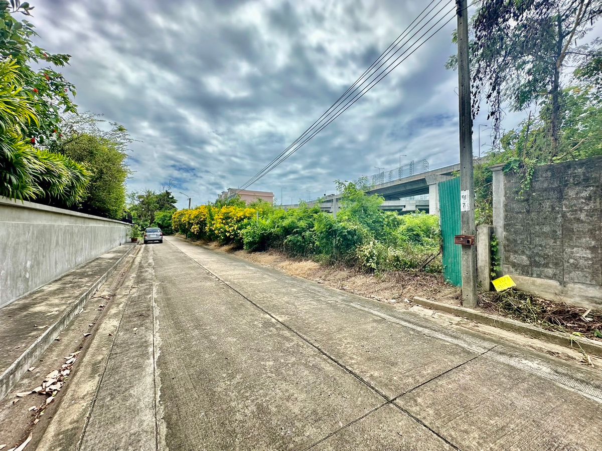 Land for sale on the road along the expressway. Si Rat - Outer Ring Road Near Bang Bamru BTS station, area of 1 ngan, 54 square meters – รูปที่ 4