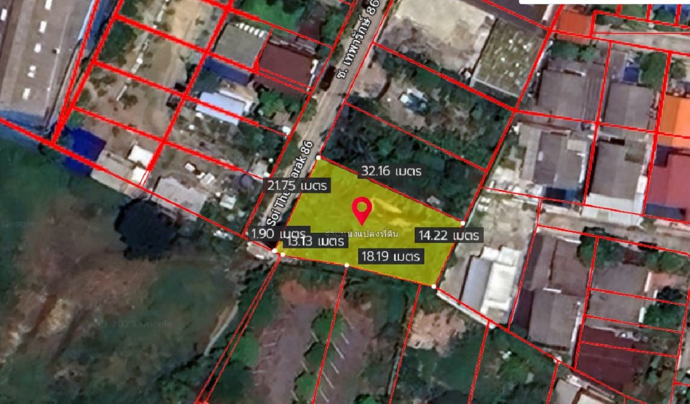 ขายที่ดินเปล่า เทพารักษ์86 ใกล้โรงงานอังกฤษตรางู – รูปที่ 3