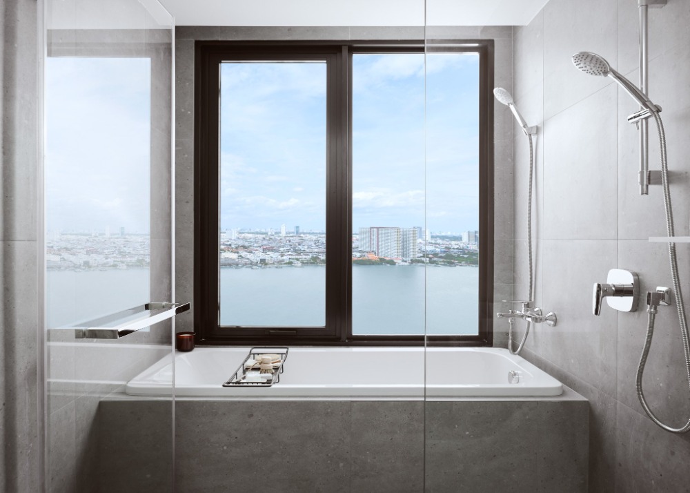 Nue Riverest 2-bed riverfront 50.25 sq m, middle floor, beautiful position – รูปที่ 4