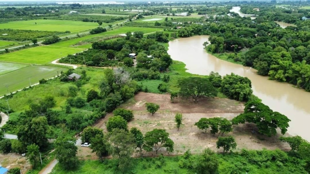 ขายด่วน ราคาโดน ที่ติดริมแม่น้ำท่าจีน ใกล้บึงฉวาก สุพรรณบุรี – รูปที่ 3