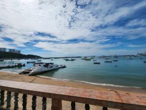 Land for sale with commercial building Both land and sea side, next to Walking Street, very good location.
