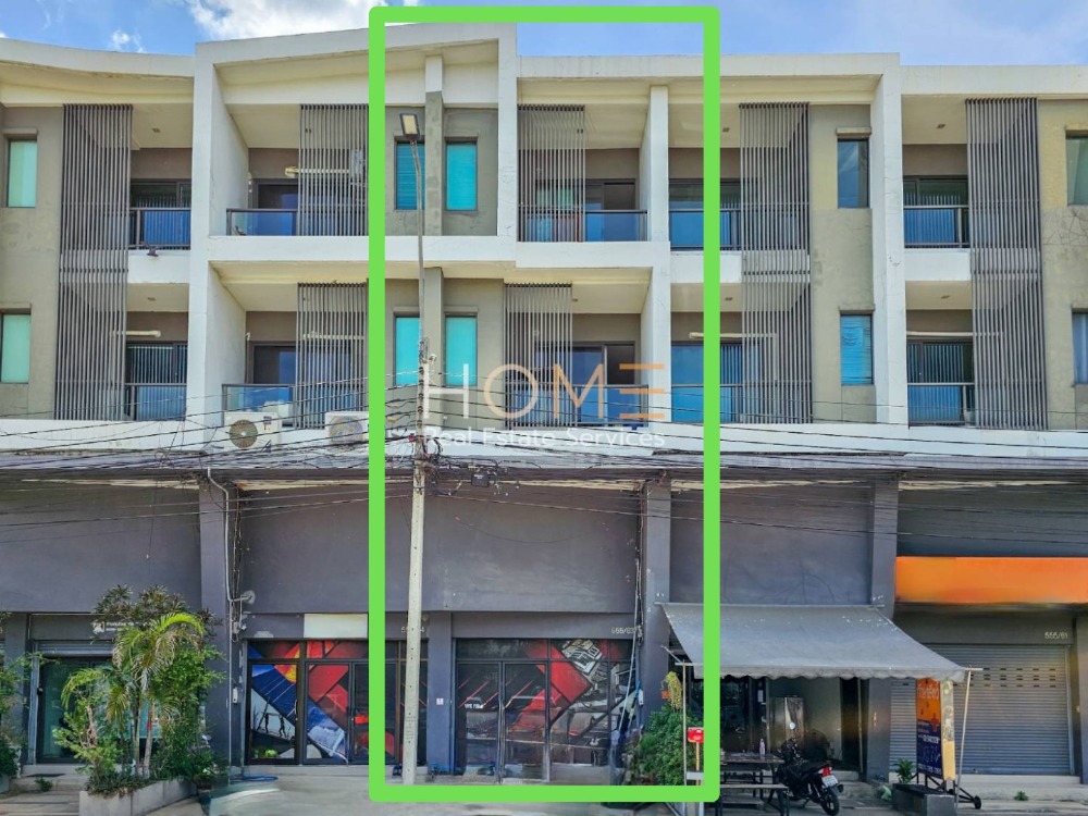 Home office, great location, plenty of parking 🔥 B-Avenue Watcharapol / 3.5 floors (Sale with tenant), B-Avenue Watcharapol / 3.5 Storey (SALE WITH TENANT) TAN009