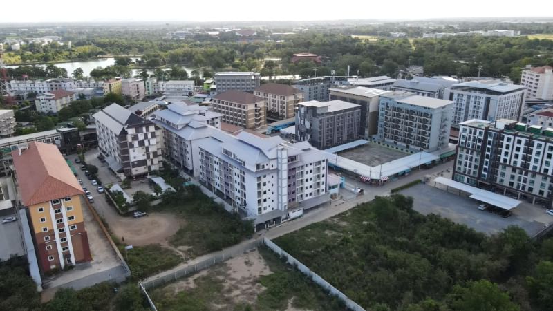 Land for sale, very beautiful, next to 2 roads, filled, good location, in front of Kasetsart University, Kamphaeng Saen, suitable for doing business – รูปที่ 2