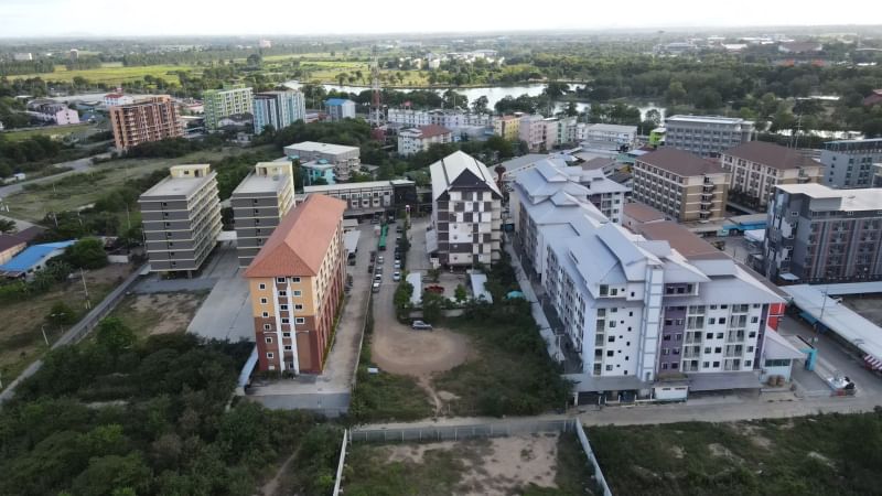Land for sale, very beautiful, next to 2 roads, filled, good location, in front of Kasetsart University, Kamphaeng Saen, suitable for doing business – รูปที่ 4