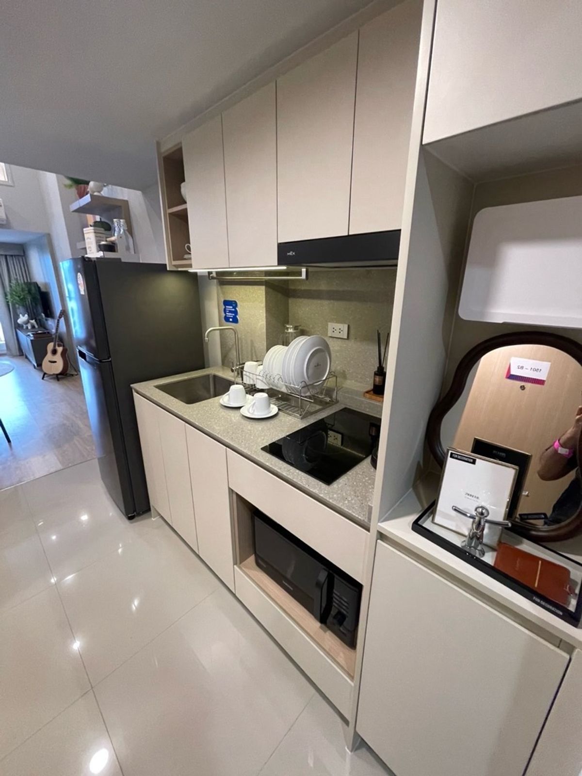 () ขายขาดทุน 4.5 แสน!!! ห้อง Fully Furnished by Ascotts บิลท์อินครบ Culture Chula ชั้น 24 วิวไม่บล๊อก ยูนิตต่อชั้นน้อย  2 ห้องนอน 1 ห้องน้ำ ห้อง Type B2 ตำแหน่งดี พร้อมได้เฟอร์ตามรูป และ เครื่องใช้ไฟฟ้า เข้าอยู่ได้ทันที – รูปที่ 4