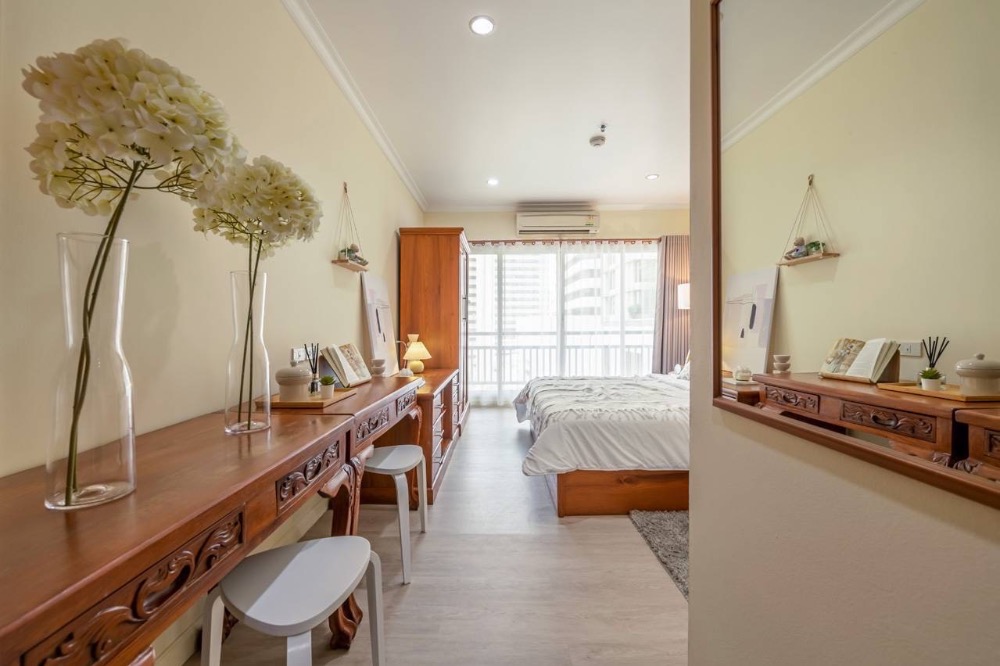 for rent Grand park view asoke 1 bed nice room renovated room❤️🤍 – รูปที่ 4