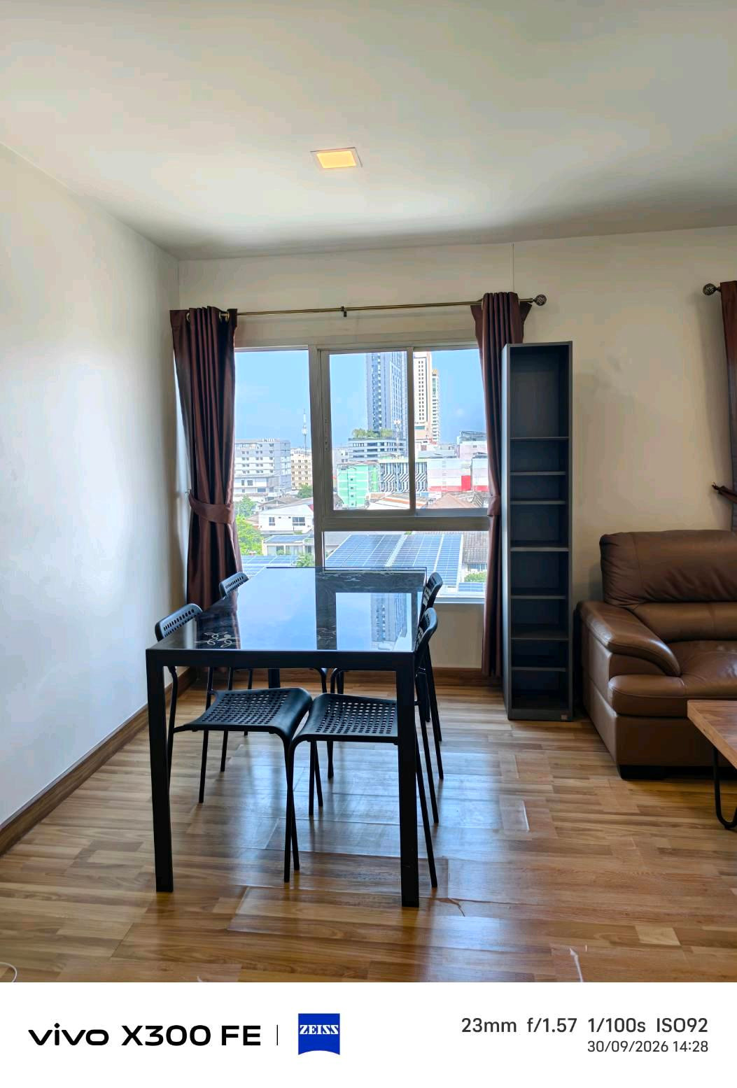 Condo for sale, 2 bedrooms, 1 bathroom, low rise, Ramkhamhaeng/Hua Mak, size 55 sq m, 1 bathroom, fully furnished, One Plus D, entrance of Soi Hua Mak 12  (Soi Ramkhamhaeng 42) convenient travel, near ABAC #near the Yellow Line MRT station (Sri Kritha Sta