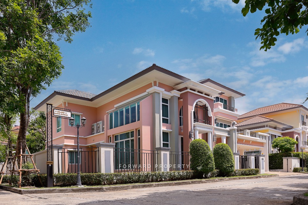Model house for sale, Grand Bangkok Boulevard Ratchada-Ramintra 2, fully furnished, behind the corner, never lived in, 100% new