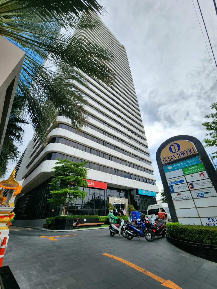 ขายออฟฟิศ สำนักงาน บนอาคารโอเชี่ยน ทาวเวอร์ 1 พื้นที่ 300-600 ตร.ม.