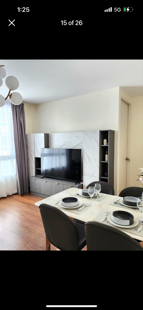 for rent Parkland Ratchada thapra 2bed nice room ❤️🌈 – รูปที่ 3