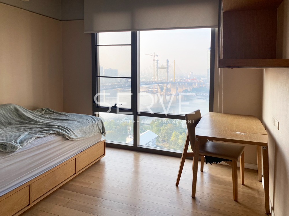 🔥Best Price 143K/sqm🔥 Large Room 3 Beds 160 Sq.m. Nice Room High Fl. 25+ River View Good Location Clsoe to BTS Chong Nonsi at StarView Rama 3 Condo / For Sale – รูปที่ 3