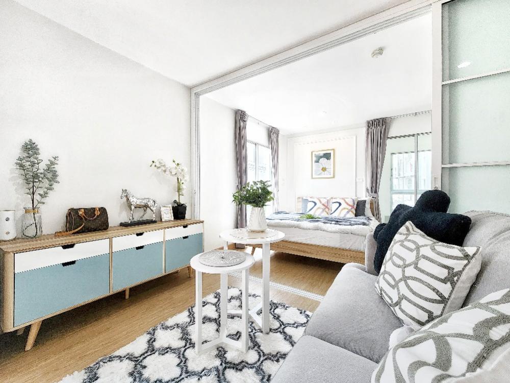 Beautiful room, 2 bedrooms, bathroom, beautiful room, nice to live in, feel home, Regent Home 7 Bangna.