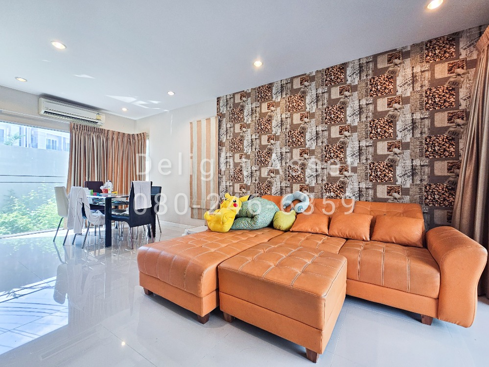 ขายทาวน์โฮม 3 ชั้น หลังมุม Patio พัฒนาการ 38!! เนื้อที่ 26.5 ตรว 155 ตรม สภาพดี ใกล้ Airport Link หัวหมาก / ถ.พระราม9 / ถ.เพชรบุรีตัดใหม่ / ถ.ศรีนครินทร์-อ่อนนุช – รูปที่ 2