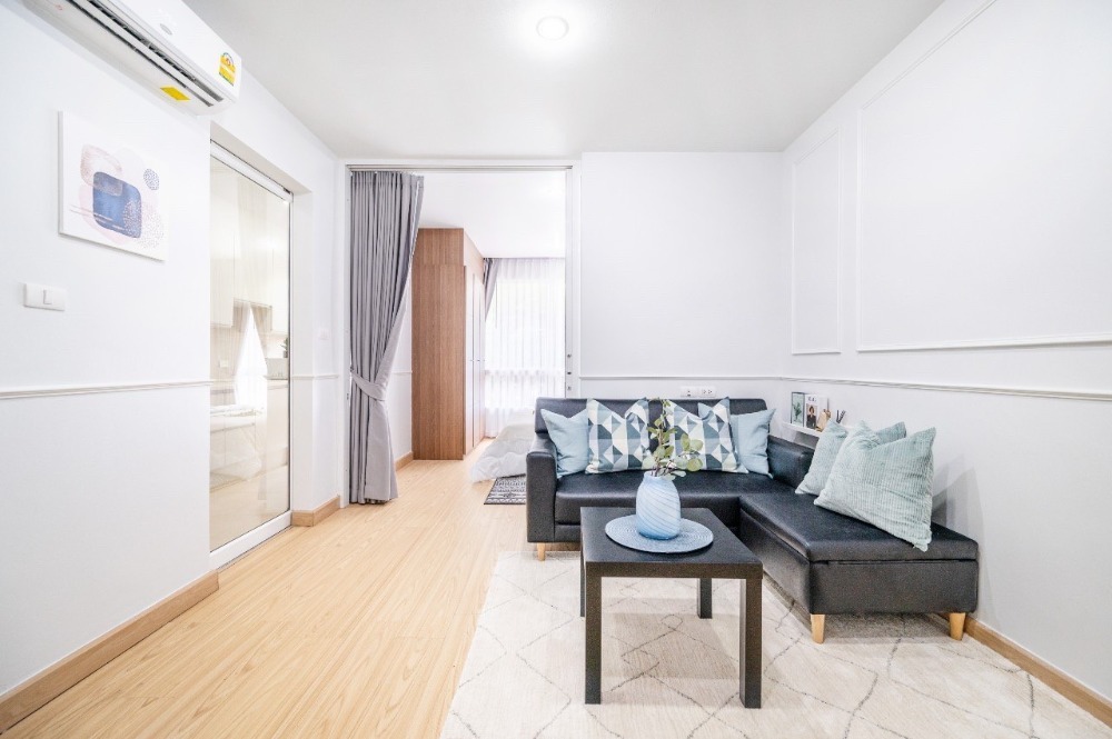 Happy Condo Ladprao 101, free down payment, electrical appliances, fully furnished, super angel