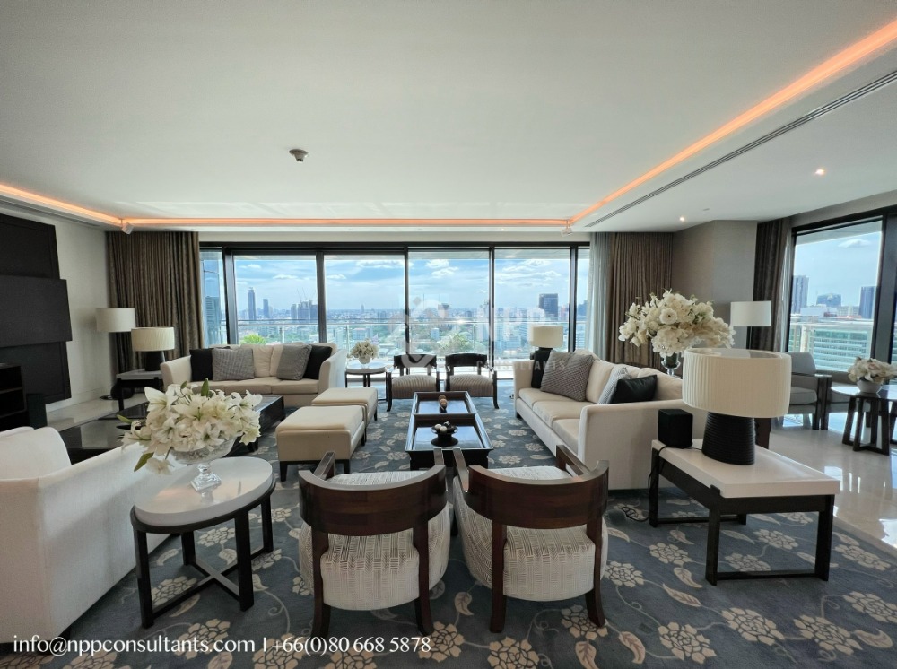 4 Bedrooms For Rent at The Residences at The St. Regis Bangkok 4 Bedrooms For Rent at The Residences at The St. Regis Bangkok