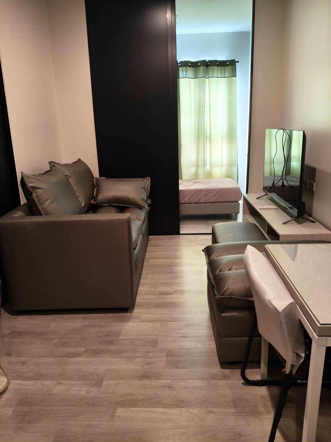 Condo for rent 2 Bed 1 Bath @Niche Mono Mega Space Bangna easy access to express way ! Condo for rent 2 Bed 1 Bath @Niche Mono Mega Space Bangna easy access to express way !