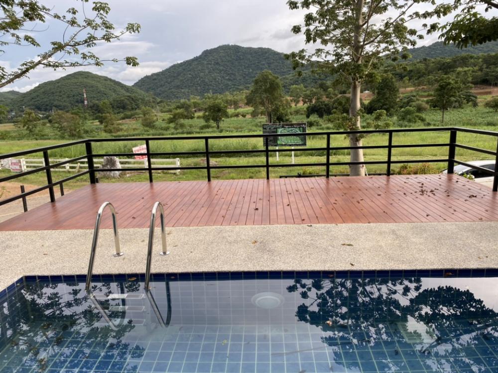 บ้านพักให้เช่า โอโซน คลับ เขาใหญ่ (ถนนธนะรัตน์ กม8) บ้านพักตากอากาศ หลังใหญ่ พร้อม สระว่ายนน้ำพูลวิลล่าบรรยากาศวิวภูเขา โอโซนธรรมชาติ (6,900/คืน/8คน)บ้านน๊อตดาวน์ หลังเล็ก วิวภูเขา โอโซนธรรมชาติ(1,000/คืน/2คน) – รูปที่ 2