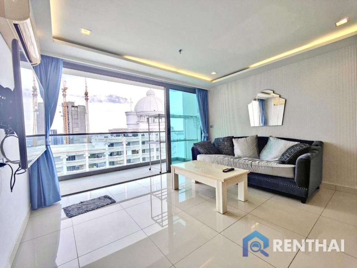 ขายคอนโดวงศ์อามาตย์ 2 ห้องนอน 100 ตร.ว. วิวทะเลชั้นสูง ห้องกว้าง – รูปที่ 3