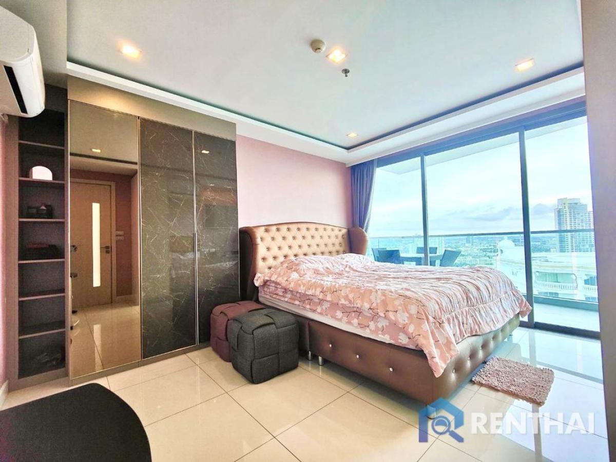 ขายคอนโดวงศ์อามาตย์ 2 ห้องนอน 100 ตร.ว. วิวทะเลชั้นสูง ห้องกว้าง – รูปที่ 4