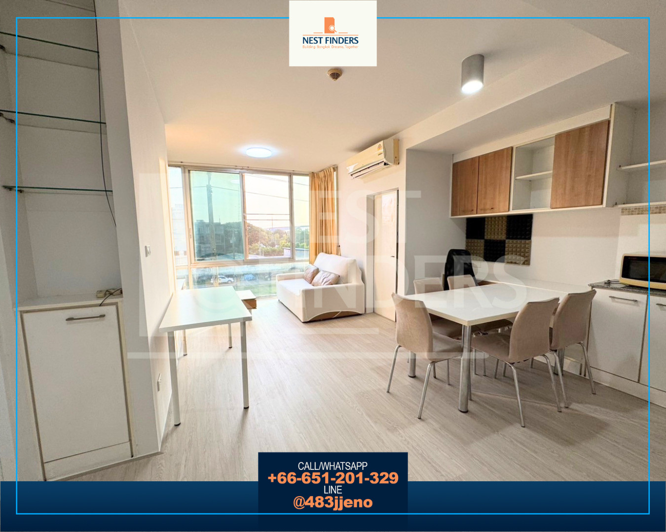 for rent The Iris Condo Hua Mak Ready to move in