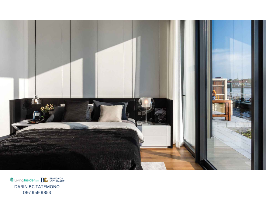 🔥 Promotion room 🔥 Banyan Tree Residences Riverside Bangkok | 1 bedroom 1 bathroom 78.56 sq m, 30th floor, negotiable price, contact 0979599853 – รูปที่ 4