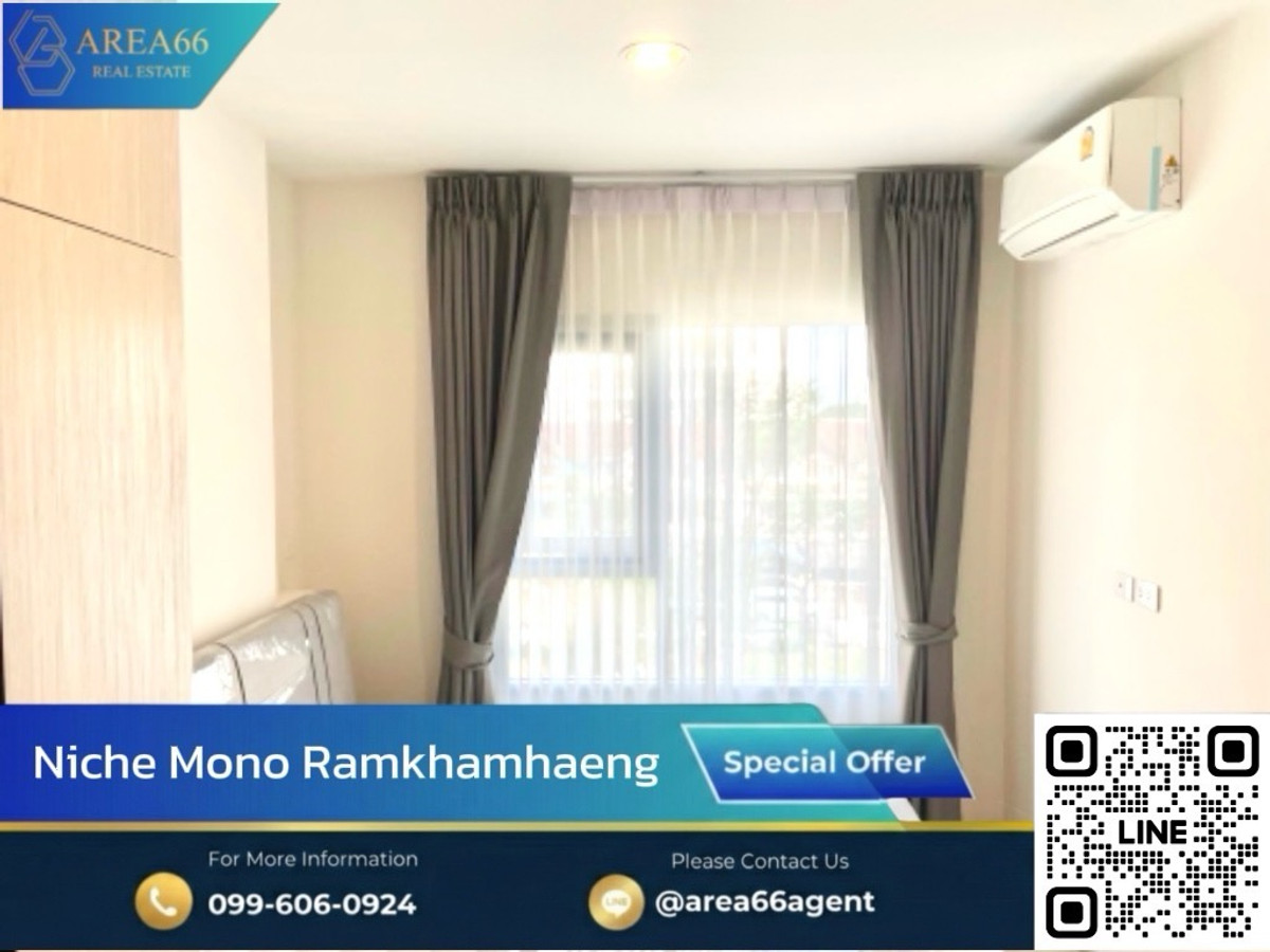 Urgent sale‼️Condo 1 bedroom, Niche Mono, Ramkhamhaeng area. Urgent sale‼️Condo 1 bedroom, Niche Mono, Ramkhamhaeng area.