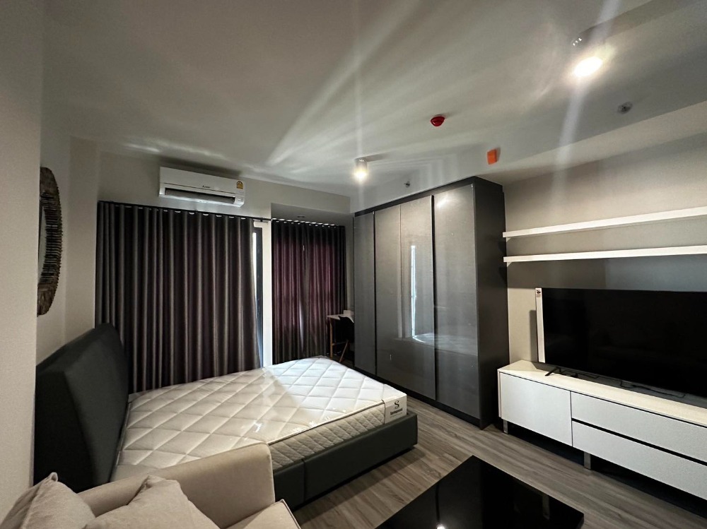 Condo for rent, IDEO Chula-Samyan (IDEO Chula - Samyan), Studio room 28.5 sq m. City view, fully furnished, ready to move in.