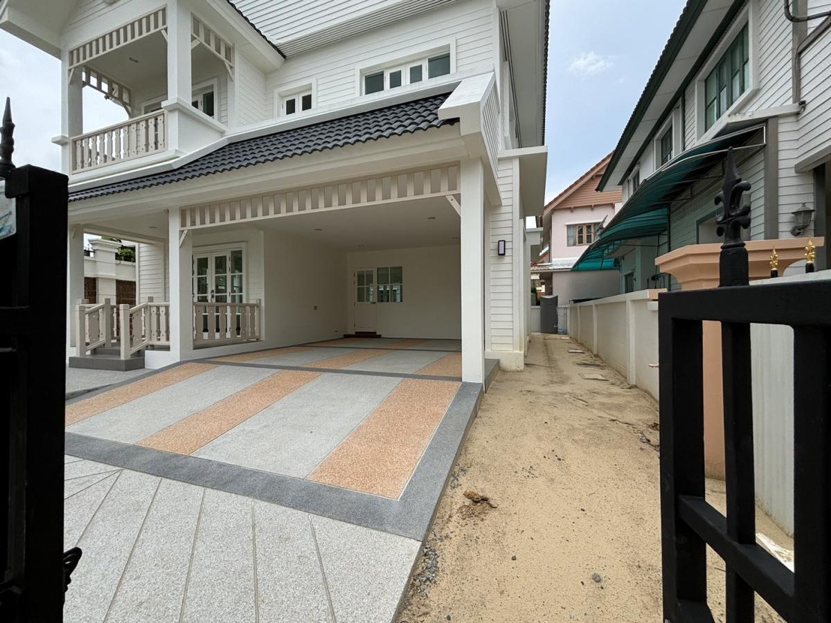บ้านปรับปรุงพร้อมอยู่ บ้านเดี่ยว หลังริม ม.ลัดดารมย์ ปิ่นเกล้า – รูปที่ 2