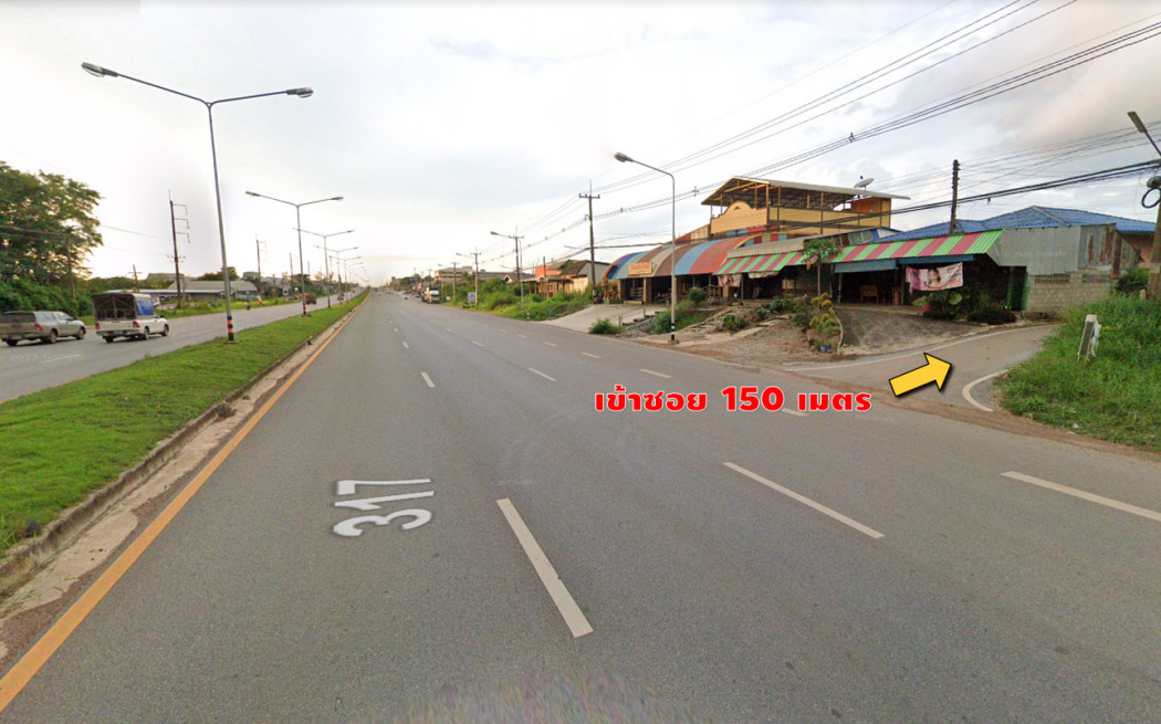 Land for sale near Wang Nam Yen Hospital Chanthaburi-Sa Kaeo Road, 39-2-38 Rai, Sa Kaeo – รูปที่ 2