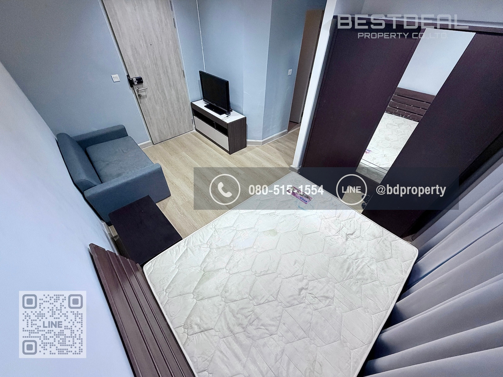 Bestdeal ให้เช่า ด่วน!!!ราคา 13,000/เดือนเท่านั้น Studio 22ตรม. เฟอร์นิเจอร์และเครื่องใช้ไฟฟ้าครบพร้อมเข้าอยู่ “IDEO MOBI RAMA 9” ใกล้MRT และ เซ็นทรัลพระราม 9 เพียง 80 ม. – รูปที่ 4