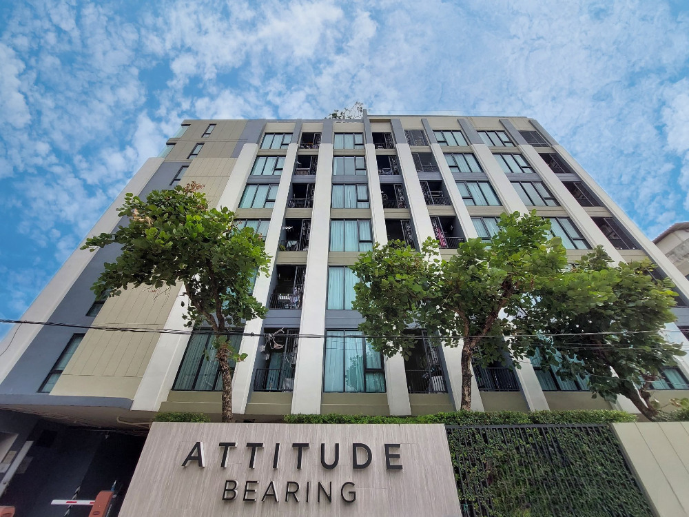 Attitude Bearing, near BTS Bearing Station 1.3 km!! 2 bedrooms, corner room Attitude Bearing, near BTS Bearing Station 1.3 km!! 2 bedrooms, corner room