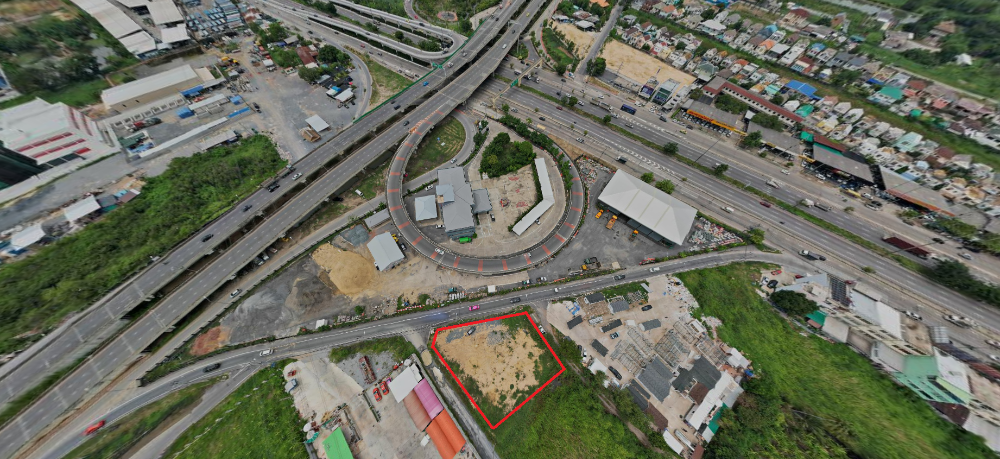 Land for sale, next to Kanchanaphisek Road, good location, inexpensive price. Land for sale, next to Kanchanaphisek Road, good location, inexpensive price.