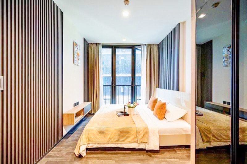 Sell The Line Asoke-Ratchada, 1 bedroom, 34 sqm., 7th floor, in exellent condition, fully-furnished.