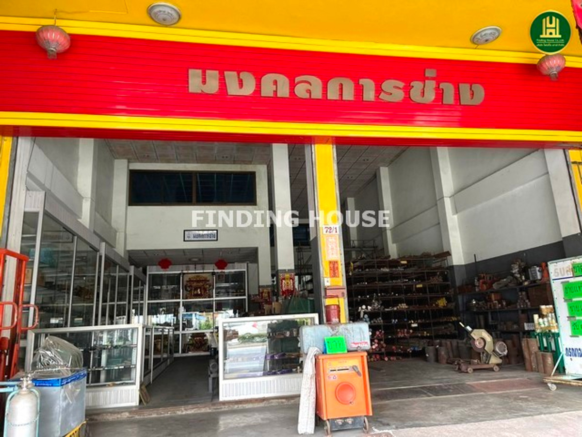 Business for sale, a 4-storey commercial building, a warehouse of 99.8 square wa. and a steel lathe factory 121 square wa. Map Ta Phut, Rayong, near Map Ta Phut Temple, very good location, ready to operate. – รูปที่ 3