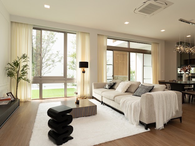 VIVE Rama 9 (VIVE Rama 9) | 3-story detached house, 3 bedrooms | Fully furnished | Near Wellington International School only 700 m., next to Unico Grande Golf Course + Krungthep Kreetha Golf Course. – รูปที่ 2