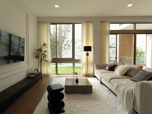 VIVE Rama 9 (VIVE Rama 9) | 3-story detached house, 3 bedrooms | Fully furnished | Near Wellington International School only 700 m., next to Unico Grande Golf Course + Krungthep Kreetha Golf Course. – รูปที่ 4