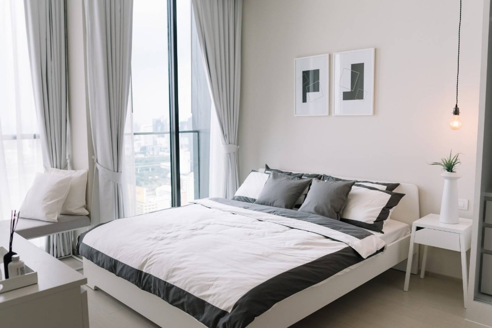 ● Nice Decoration ● ตึก B ชั้น 40+ Type B07 | 81.87 ตร.ม. 2 ห้องนอน | คอนโดมีSkywalk เชื่อมเข้า BTS เพลินจิตและเซ็นทรัล เอ็มแบสซี่ – รูปที่ 3
