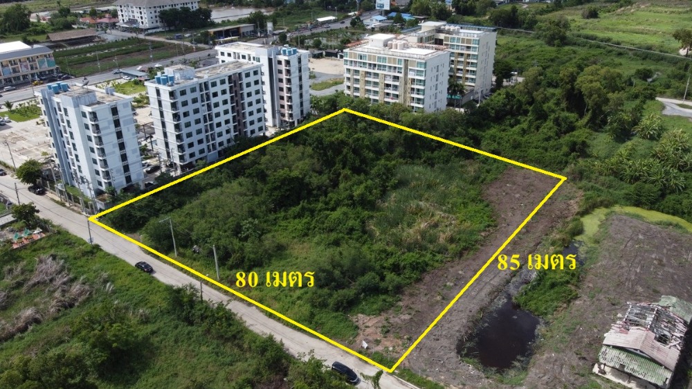 Land for sale 4 - 1 -60 rai, beautiful, near ABAC University, Bangna Land for sale 4 - 1 -60 rai, beautiful, near ABAC University, Bangna